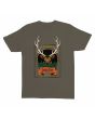 Camiseta de manga corta Santa Cruz x Jägermeister Kendall Deer Verde Oliva para hombre