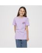 Niña con Camiseta de manga corta Santa Cruz Youth Rigid Screaming Hand Lavanda frontal 