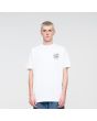 Hombre con Camiseta de manga corta Santa Cruz Alive Dot Blanca frontal