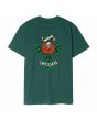 Camiseta de manga corta Santa Cruz Dressen Rose Cross 2 Rainforest para hombre posterior