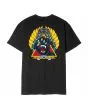 Camiseta orgánica de manga corta Santa Cruz Natas Screaming Panther Negra para hombre