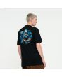 Hombre con camiseta de manga corta Santa Cruz Shark Trip negra