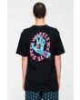 Hombre con Camiseta de manga corta Santa Cruz Speed Wheels Scream Negra posterior