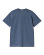 Camiseta holgada de manga corta Carhartt WIP Duster Elder Azul teñida con pigmentos para hombre posterior