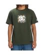 Hombre con camiseta de manga corta Star Wars x Dc Star Boba Square verde