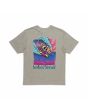 Camiseta de manga corta Town and Country Surf Designs Jon Series Gris para hombre