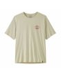 Camiseta técnica Patagonia Capilene Cool Daily Great Waves Dyno White para hombre