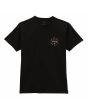 Camiseta de manga corta Vans Bandana Paisley Negra para hombre