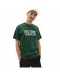 Hombre con camiseta de manga corta Vans Bones verde 