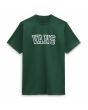 Camiseta de manga corta Vans Bones verde para hombre