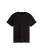Camiseta de manga corta Vans Classic Negra con logo blanco para hombre posterior