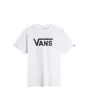 Camiseta de manga corta Vans Classic Blanca con logo Negro para hombre