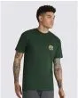 Hombre con camiseta de manga corta Holder St Classic Verde frontal