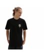 Hombre con camiseta de manga corta Vans Lift Em High negra estampado pecho