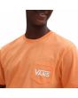 Hombre con camiseta orgánica de manga corta Vans OTW Classic Naranja bolsillo