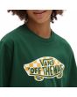 Niño con Camiseta de manga corta Vans OTW Logo Verde logo Off The Wall