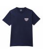 Camiseta de manga corta Vans Shaper Type azul marino para hombre