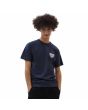 Hombre con Camiseta de manga corta Vans Shaper Type azul marino