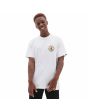 Hombre con camiseta de manga corta Vans Staying Grounded blanca frontal 