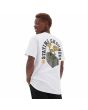 Hombre con camiseta de manga corta Vans Staying Grounded blanca 
