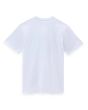 Camiseta de manga corta Vans Style 76 Blanca con logo negro para hombre posterior