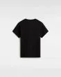 Camiseta de manga corta Vans Toddler Classic negra con logo blanco para niños/as 2-8 años posterior