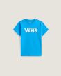 Camiseta de manga corta Vans Classic en color con logo blanco para niño/a 2-8 años