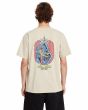 Hombre con camiseta de manga corta Volcom Draggin Stone Light Khaki
