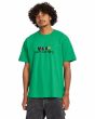 Hombre con Camiseta orgánica de manga corta Volcom FA Bob Mollema 2 Verde Menta
