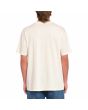 Hombre con camiseta de manga corta Volcom Fergadelic Blanca posterior