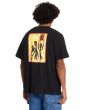 Hombre con camiseta de manga corta Volcom Gonyvaders Negra posterior