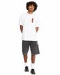 Hombre con Camiseta de manga corta Volcom Gonyvaders Blanca corte amplio
