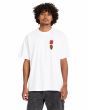 Hombre con Camiseta de manga corta Volcom Gonyvaders Blanca 