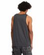 Hombre con camiseta sin mangas Volcom Pistol Stone Heather Black posterior