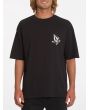 Hombre con Camiseta de manga corta Volcom Safetytee Negra frontal