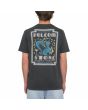Hombre con camiseta de manga corta Volcom Saxy Cat Stealth