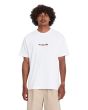 Hombre con camiseta Volcom FA Seth Conboy Blanca frontal