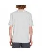 Hombre con Camiseta orgánica de manga corta Volcom Stone Blanks Gris posterior