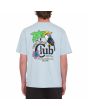 Hombre con camiseta de manga corta Volcom Tispy Tucan Azul Celeste 