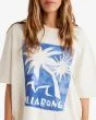 Mujer con Camiseta de manga corta Billabong True Tides Salt Crystal estampado