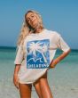 Mujer con Camiseta de manga corta Billabong True Tides Blanca Lifestyle 