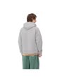 Hombre con Chaqueta de invierno Carhartt WIP Hooded Car-Lux Jacket Grey Heather/Grey posterior