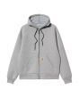 Chaqueta con capucha Carhartt WIP Hooded Car-Lux Jacket Gris Brezo-Gris para hombre