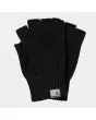 Guantes sin dedos Carhartt WIP Mitten Negros Unisex