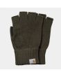 Guantes sin dedos Carhartt WIP Mitten verdes Unisex