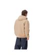 Hombre con Cazadora con capucha Carhartt WIP OG Active Jacket Winter Peanut Marrón posterior