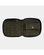 Cartera de pana con cremallera Carhartt WIP Flint Zip Wallet Verde abierta