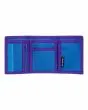 Cartera de velcro Element Elemental Wallet azul y violeta para hombre abierta