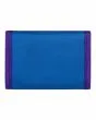 Cartera de velcro Element Elemental Wallet azul y violeta para hombre posterior