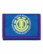 Cartera de velcro Element Elemental Wallet azul y violeta para hombre